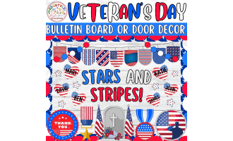 Thank You for Our Freedom!: Bulletin Boards or Door Decor Kits