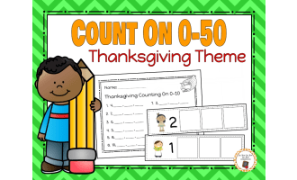 Thanksgiving 0-50 Count on Activity