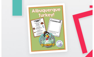 Thanksgiving Activity: Albuquerque Turkey Song and Worksheet
