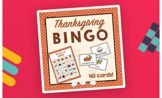 Thanksgiving Bingo Game