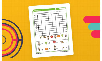 Thanksgiving Graph Worksheet
