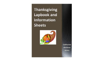 Thanksgiving - Lapbook & Info Sheets