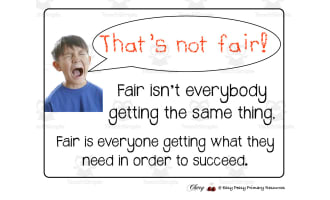 That's Not Fair! Poster