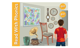 The Antique Shop: Learn The Phonic Sounds que and gue (antique)