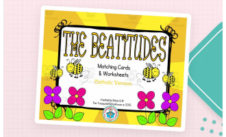 The Beatitudes – Matching Cards & Worksheets