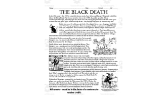 The Black Death | Comprehension Questions