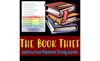 The Book Thief Flip book Study Guide