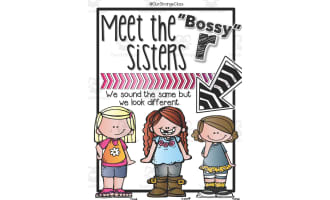 The Bossy R Sisters Activity Pack