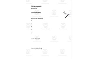The Bureaucracy Guided Notes: AP Government