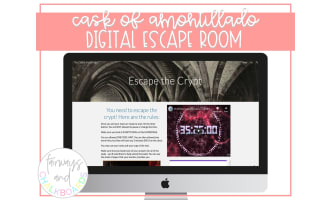 The Cask of Amontillado Digital Escape Room