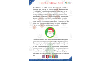 The Christmas Gift Short Story | Beginner Lesson Plan