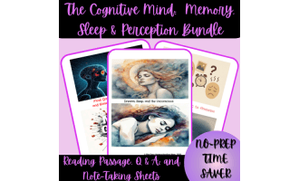 The Cognitive Mind: Memory, Sleep & Perception Reading Passage Bundle