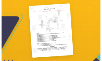 The Cold War Crossword Puzzle – History Activity