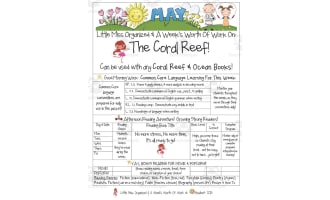 The Coral Reef | Reading Activity Packet