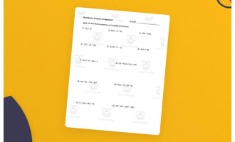 The Distributive Property Guided Notes + Homework Set