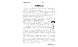 The Eighth Tail Reading Comprehension Worksheet