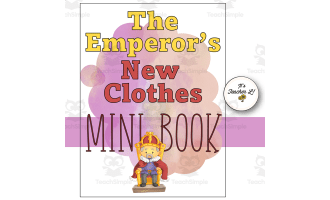 The Emperor’s New Clothes Foldable Mini Book Grade 1 2 3 READING