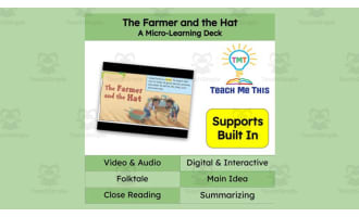 The Farmer and the Hat: A Micro-Learning Deck | Reading Activities