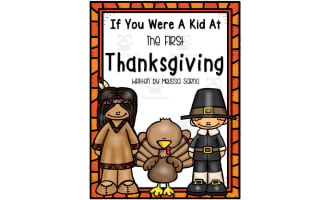 The First Thanksgiving Writing Worksheets