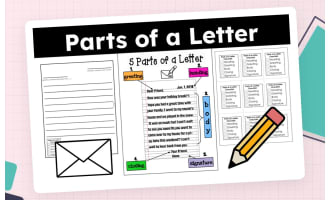 The Five Parts of a Letter – ELA Activity
