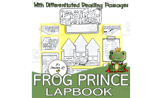 The Frog Prince Lapbook Project Reading & Writing Grades 3 4 5 ELA