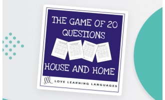 20 Questions Game – House and Home Vocabulary