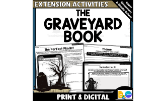 The Graveyard Book Theme, Symbolism, & Quote Extension Activities