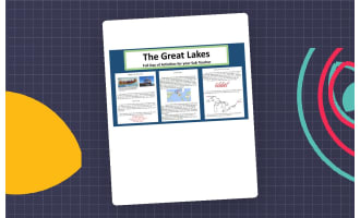 The Great Lakes: Full Day Substitute Plans