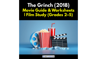 The Grinch (2018) - Elementary English Lesson Plan & Worksheet Pack