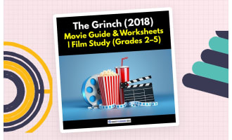 The Grinch (2018) - Elementary English Lesson Plan & Worksheet Pack