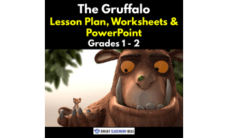 The Gruffalo Lesson Plan, Worksheets & PowerPoint | Grades 1 - 2