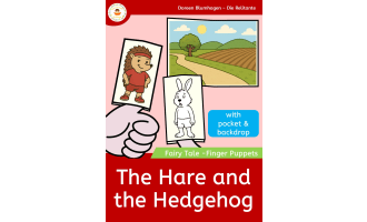 The Hare and the Hedgehog – Finger Puppet Craft with Backdrop and Pock
