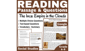 The Inca: Social Studies Reading Comprehension Passage (Docs)