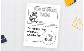 The Kissing Hand – Printable Mini Book Activity