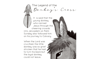 The Legend of the Donkey's Cross Poster