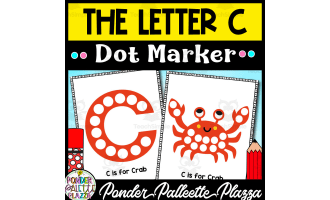 The Letter "C" Dot Marker Activity
