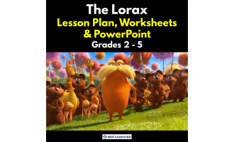 The Lorax Lesson Plan, Worksheets & PowerPoint | Grades 2 - 5