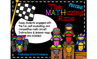 The MATHazing Race | Multi-Step Word Problems