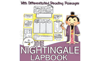 The Nightingale Lapbook Project Reading & Writing Grades 3 4 5 ELA