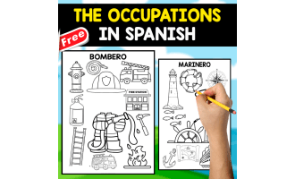 THE OCCUPATIONS IN SPANISH | 7 FREE PAGES