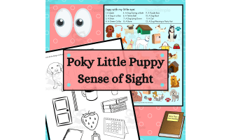 The Poky Little Puppy: Sense of Sight Activity Guide