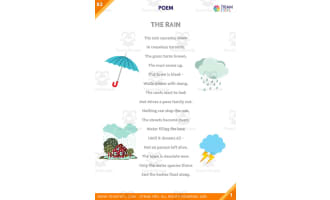 The Rain Poem | Upper Intermediate Lesson Plan