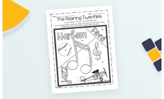 The Roaring Twenties Color by Number