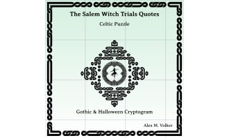 The Salem Witch Trials Quotes Gothic and Halloween Cryptograms