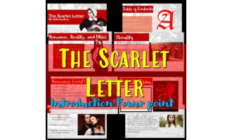 The Scarlet Letter Introduction Power Point