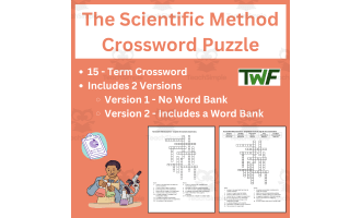 The Scientific Method Crossword Puzzle Activity