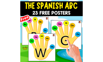 THE SPANISH ABC | 23 FREE POSTERS