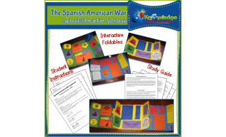 The Spanish-American War Lapbook / Interactive Notebook- EBOOK