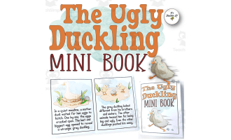 The Ugly Duckling Fairy Tale Foldable Mini Book Grade 1 2 3 ELA