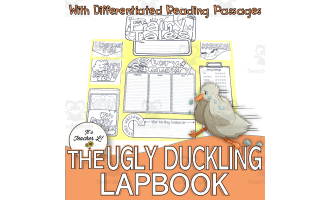 The Ugly Duckling Lapbook Project Grades 3 4 5 ELA